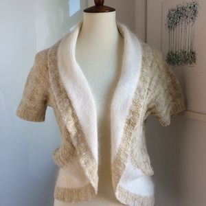 SALE! Anthropologie Angora Wool Sweater Shrug